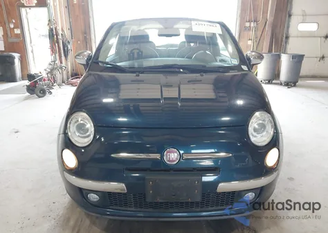 2013 Fiat 500 Lounge from USA, damaged, VIN 3C3CFFCRXDT536511